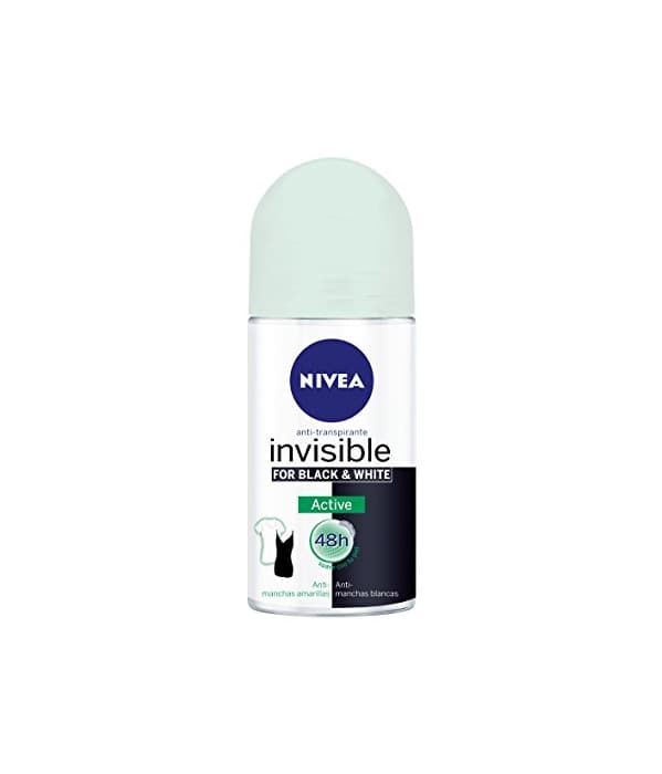 Beauty NIVEA Desodorante Roll-On Invisible For Black & White Active