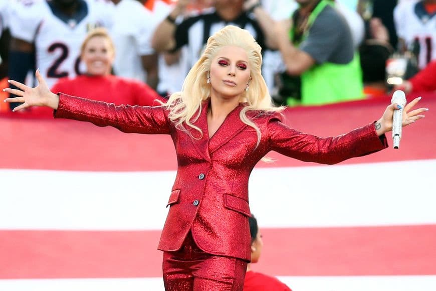 Canción Lady Gaga - Super Bowl - National Anthem