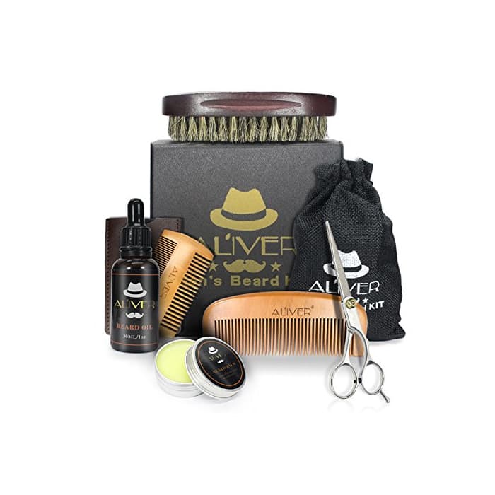 Producto Men's Beard Care Beauty & Trim Set Beard Comb