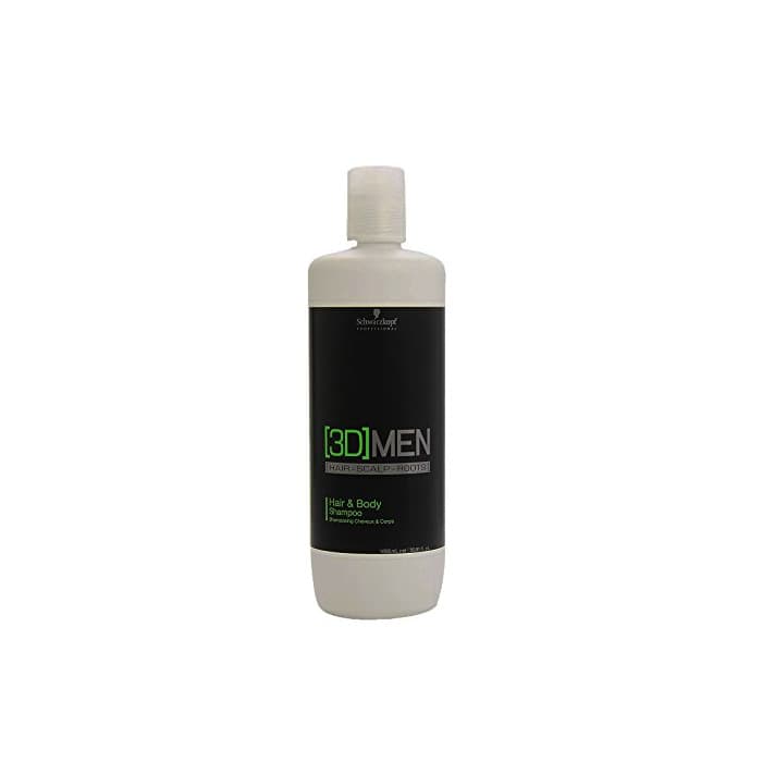 Producto Champu cabello y cuerpo 1000 ml 3d men