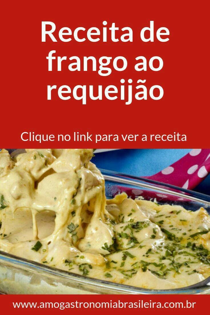 Moda Delicioso frango com requeijão! 😋