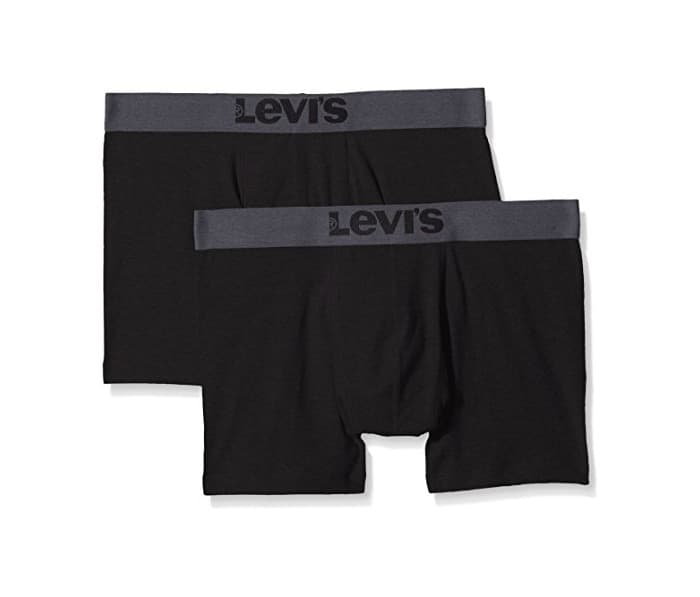 Fitness Levi's Levis 200sf Boxer Brief 2p, Hombre, Negro