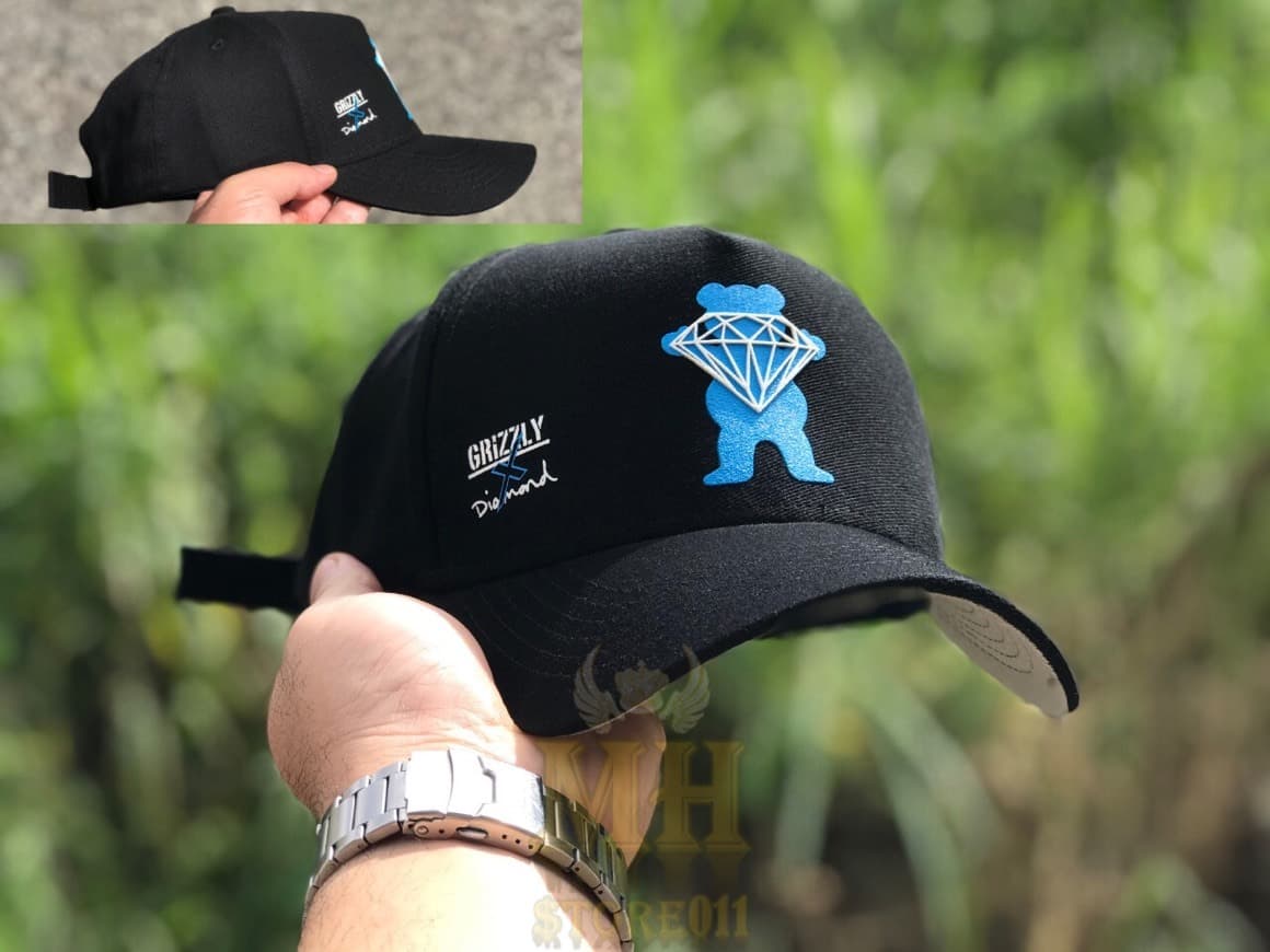 Product Boné Grizzly Collab Diamond !🧢