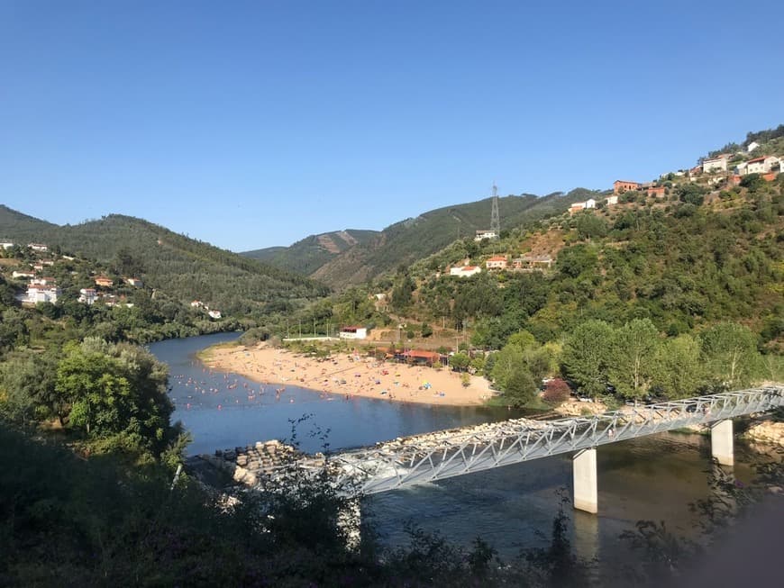 Lugar Praia fluvial de Coimbra