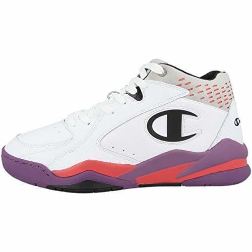 Product Champion Schuhe Zone Mid 90's Mid Cut Wht-Violet-Fux-NBK