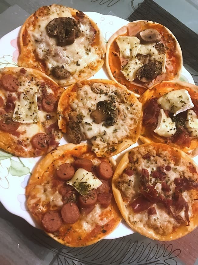 Moda Mini pizzas con obleas buitoni