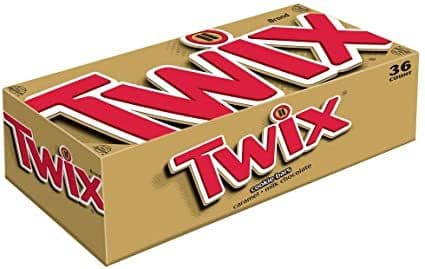 Moda Twix Caramel Chocolate Cookie Candy Bar Singles ... - Amazon.com