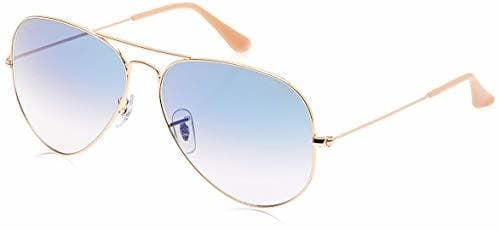 Fashion Ray-Ban - Gafas de sol Aviador 0rb3025 Aviator Large Metal, Gold