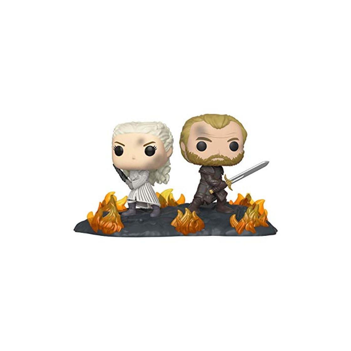 Juego Funko Pop Moment: Game of Thrones-Daenerys & Jorah B2B w/Swords Figura Coleccionable,