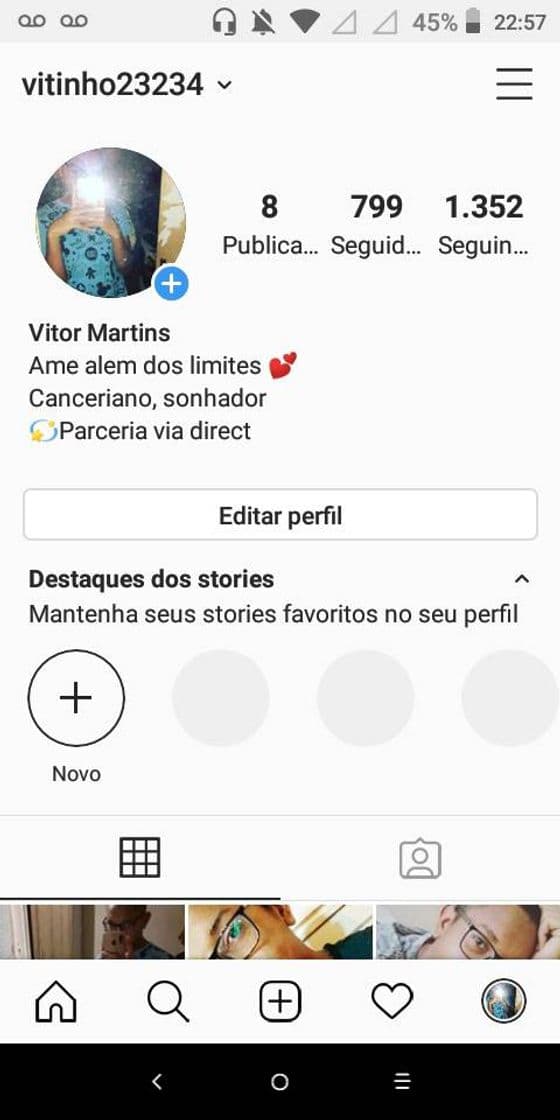 Fashion Meu Instagram pessoal quem quiser seguir sigo todos de volt 