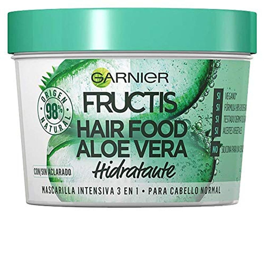 Producto Garnier Fructis Hair Food Mascarilla Capilar 3 en 1 Aloe Vera Hidratante