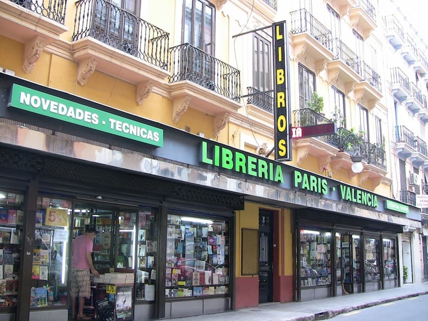 Lugar Librerías París Valencia