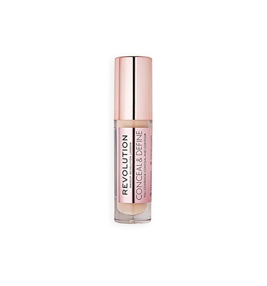 Belleza Makeup Revolution Conceal & Define Concealer C6 Korektor w plynie 3