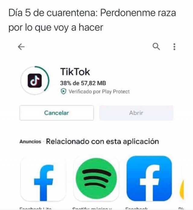 App TikTok -pasa el día en cuarentena aquí 