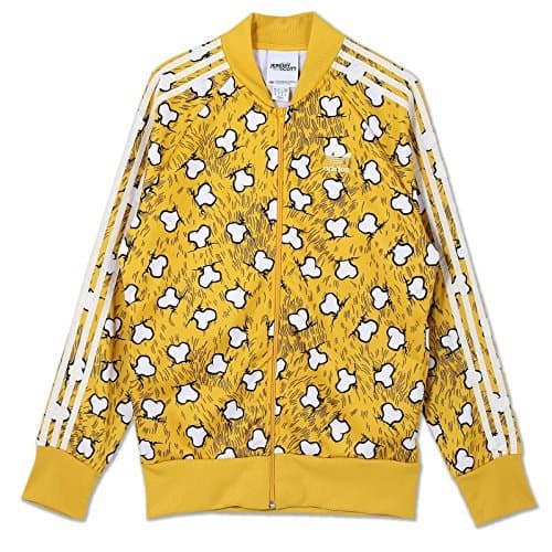 Place adidas Originals Jeremy Scott JS Bones TT Huesos Esqueleto Chaqueta m69820 Amarillo Amarillo