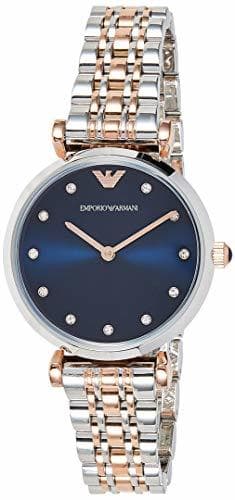 Product Emporio Armani Reloj Analógico para Mujer de Cuarzo con Correa en Acero