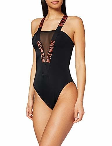 Producto Calvin Klein One Piece-rp Traje de baño, Negro