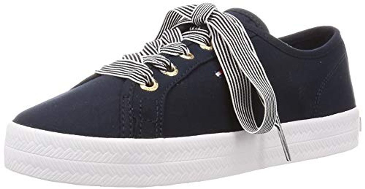 Producto Tommy Hilfiger Essential Nautical Sneaker, Zapatillas para Mujer, Azul