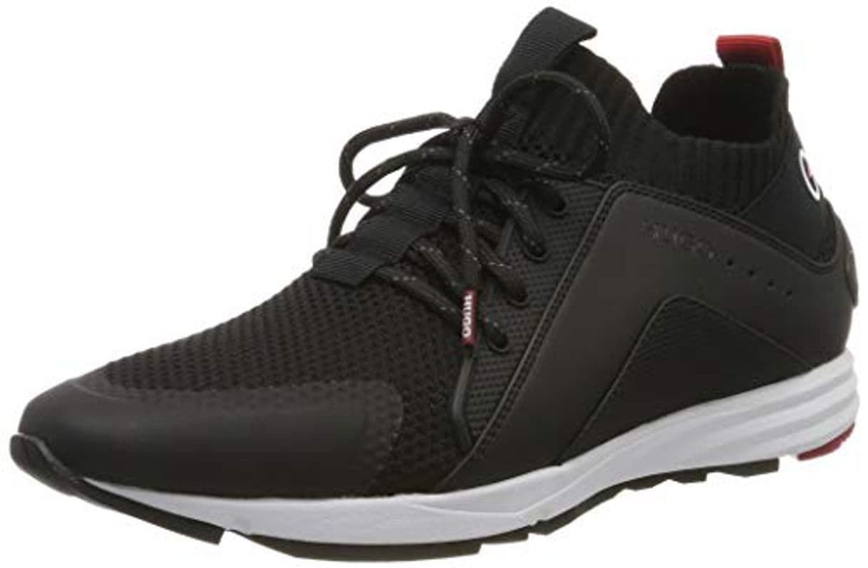 Producto HUGO Hybrid_Runn_knlg, Zapatillas para Mujer, Negro