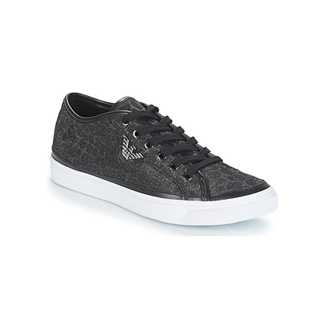 Producto Emporio Armani Glitter Court Mujer Zapatillas Negro