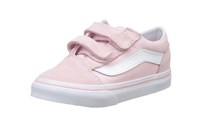 Product Vans Old Skool V, Zapatillas Unisex Niños, Rosa