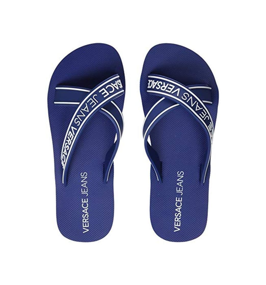 Producto Versace Jeans Couture Shoes, Chanclas para Hombre, Azul