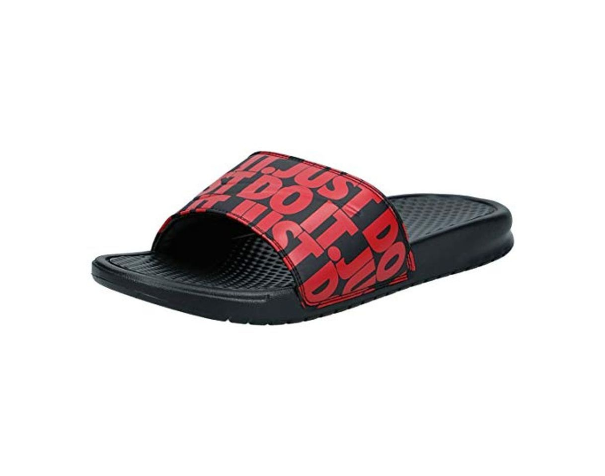 Product Nike Benassi JDI Print, Zapatos de Playa y Piscina para Hombre, Negro