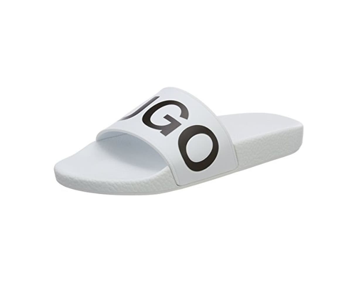 Product HUGO Timeout_Slip_RB, Mules para Mujer, Blanco