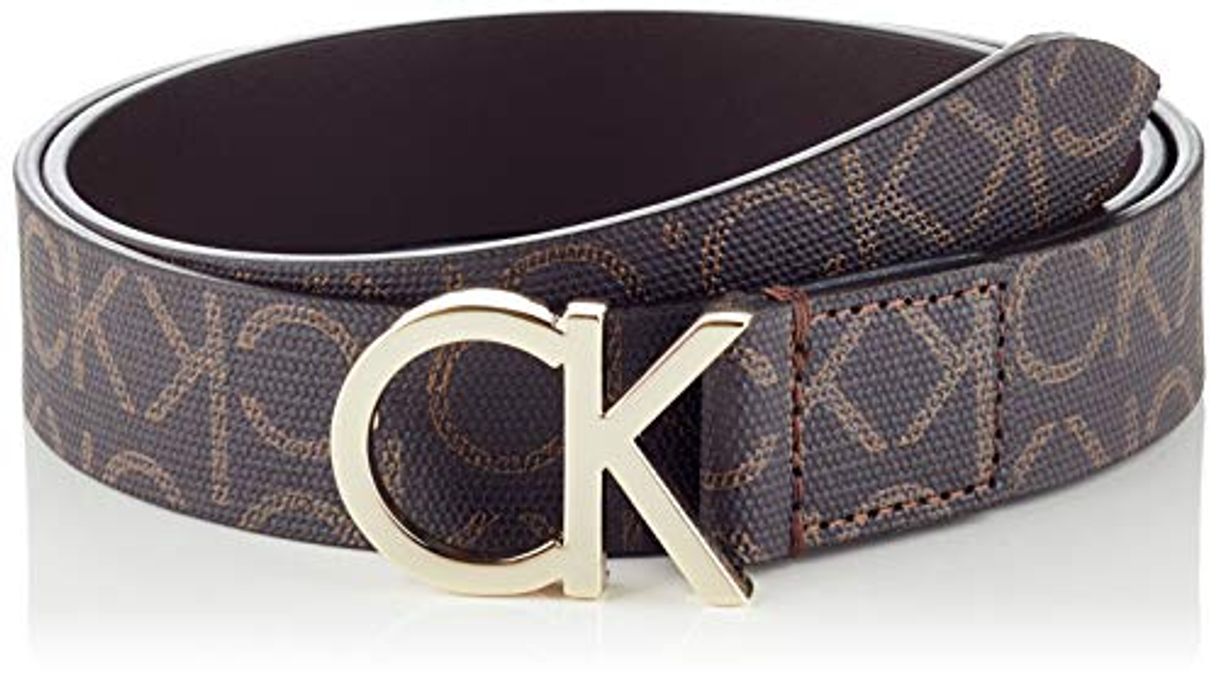 Lugar Calvin Klein CK Belt 3cm Cinturón, Marrón