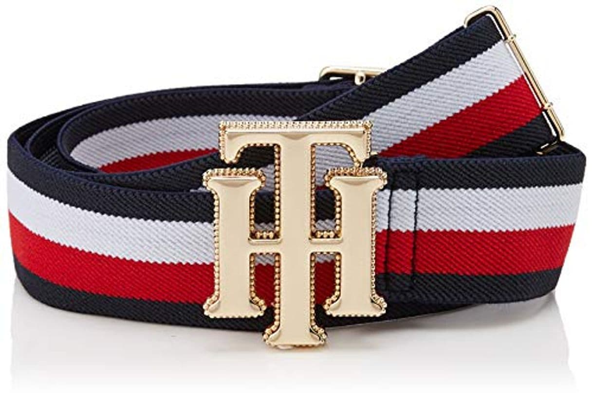 Producto Tommy Hilfiger New Fashion Elastic Belt 3.0 Cinturón, Azul, 100