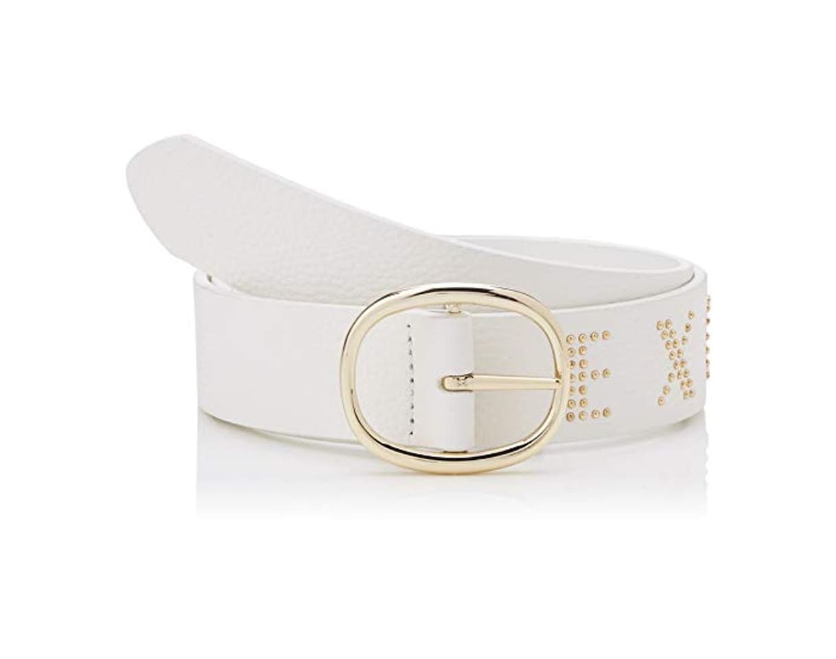 Producto Armani Exchange Studs Cinturón, Blanco