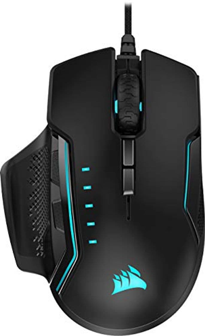 Product Corsair Glaive RGB Pro - Ratón cómodo para Juegos FPS/MOBA