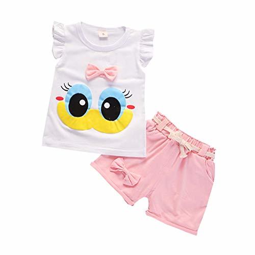 Producto Ropa Bebe Niña Verano Fossen - 2PC/Conjuntos Dibujos Animados Camiseta sin Mangas