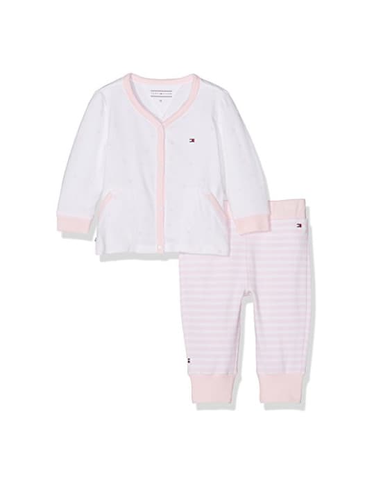 Producto Tommy Hilfiger Logo Baby 2 Piece GIFTBOX Conjunto, Rosa