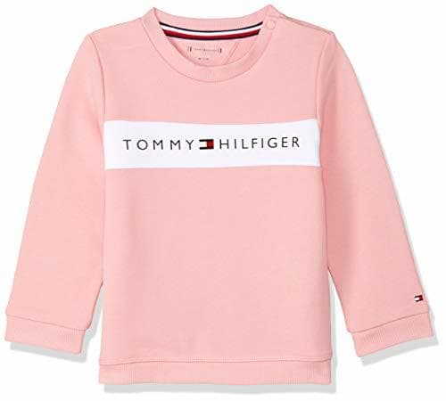 Producto Tommy Hilfiger Baby Tommy Loopback Sweatshirt Sudadera, Rosa