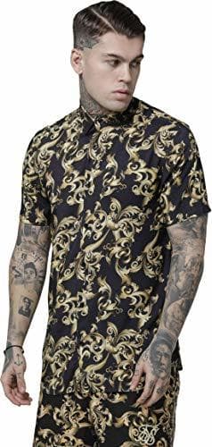 Product Camisa Siksilk Resort Venetian Navy M