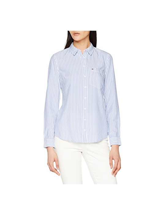 Producto Tommy Hilfiger Regular Stripe Shirt Blusa, Azul