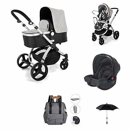 Producto Star Ibaby Neo 3 - Cochecito de bebé, Gris