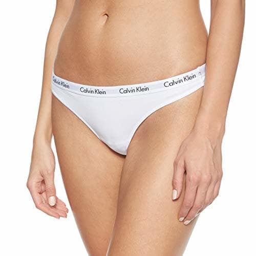 Product Calvin Klein Carousel-Thong Bragas, Blanco