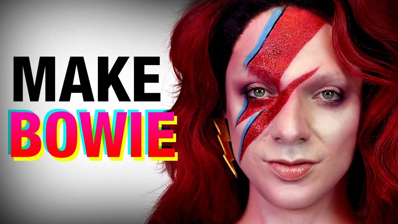 Fashion MAKE CARNAVAL DAVID BOWIE - Lorelay Fox - YouTube