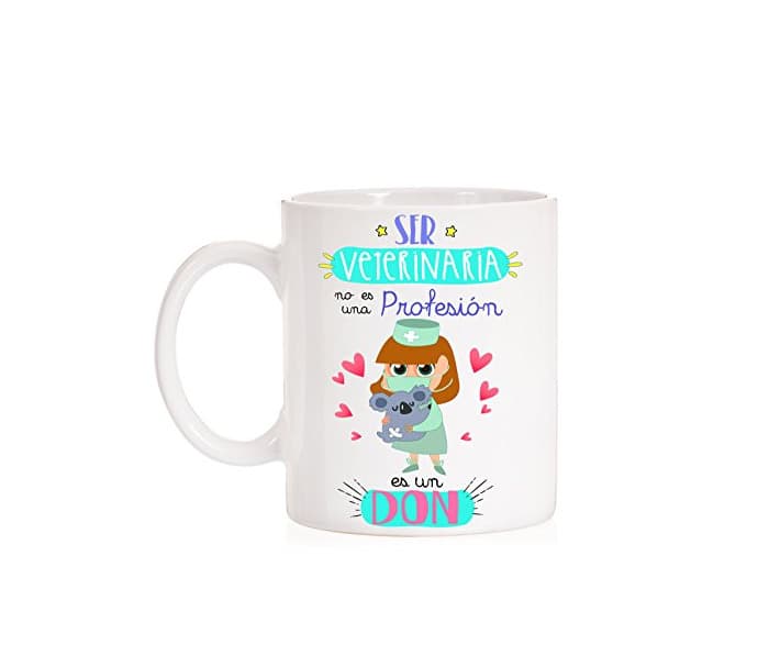 Producto MardeTé Taza Veterinaria. Ser Veterinaria no es una profesión es un Don.