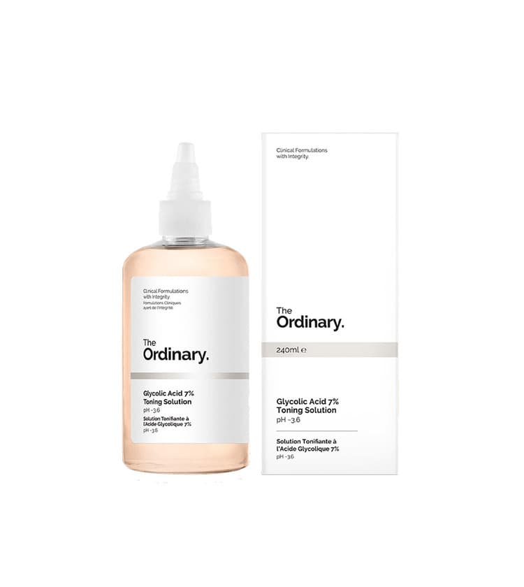 Producto Tónico de ácido glicólico 7% The Ordinary