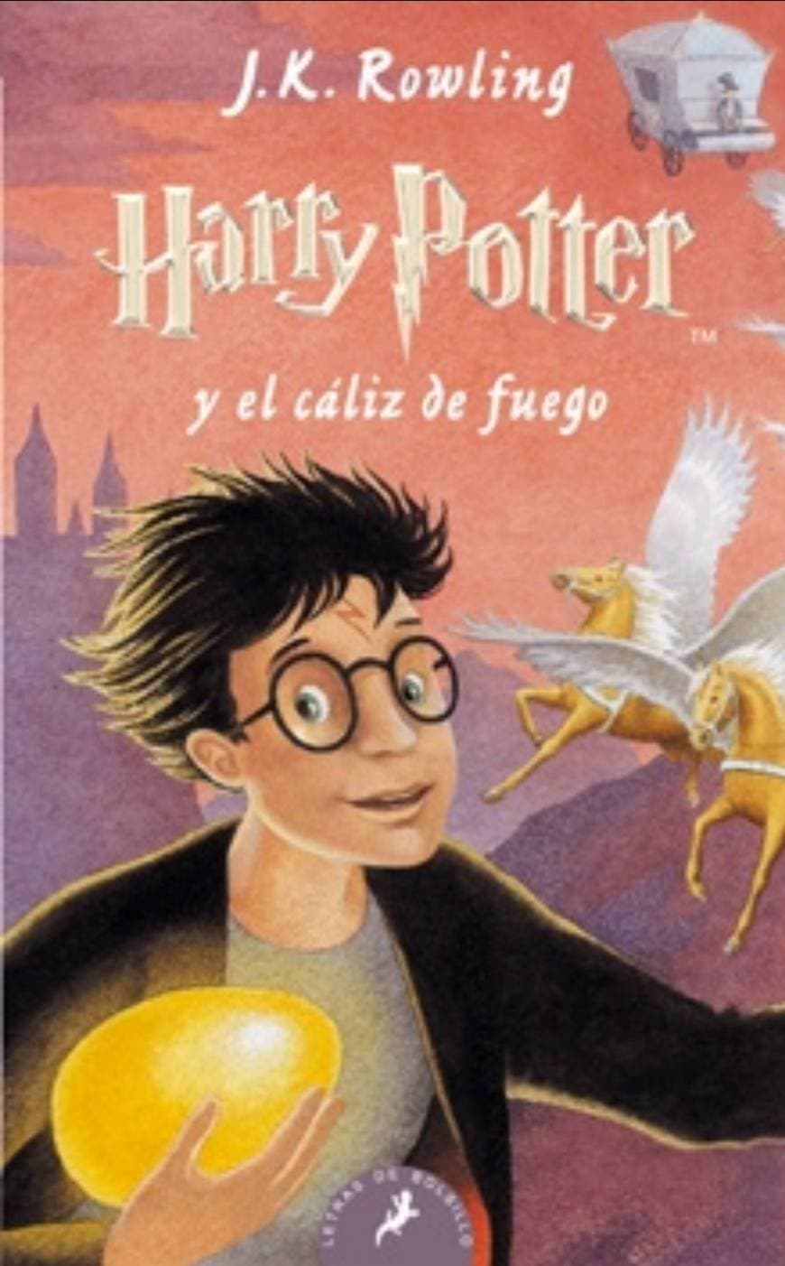 Libro Harry Potter y el cáliz de fuego