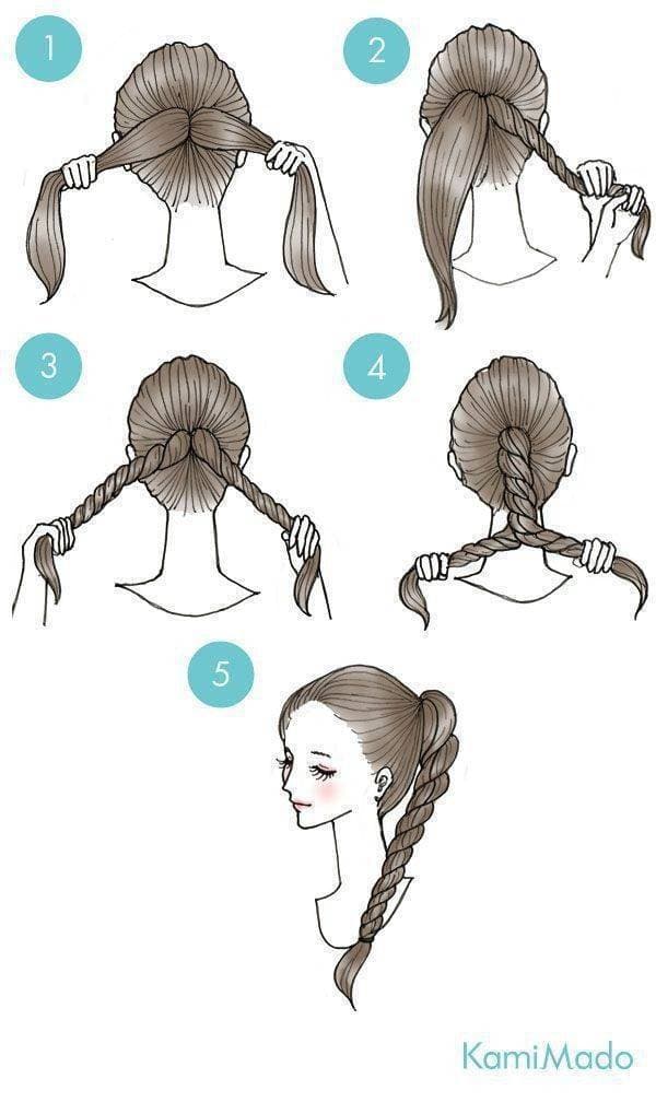 Moda Stylish ponytail 