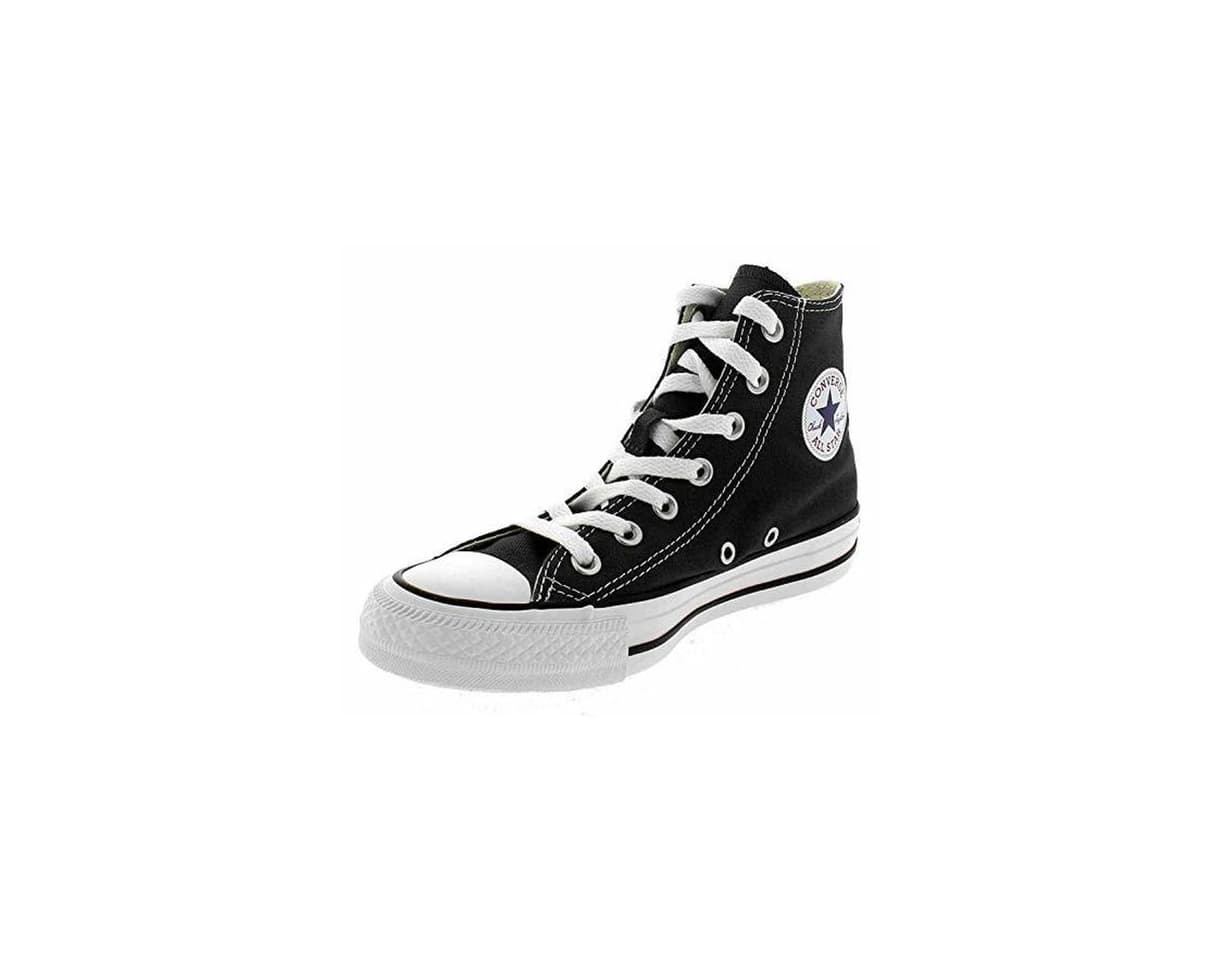 Fashion Converse Chuck Taylor All Star, Zapatillas altas Unisex adulto, Negro (Black), 38