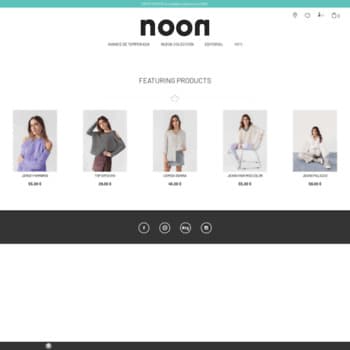 Moda NOON: Inicio