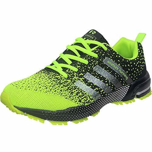 Product Wealsex Zapatos para Correr En Montaña Asfalto Aire Libre Deportes Zapatillas De