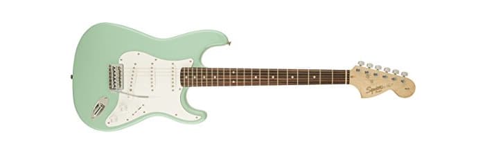 Producto Fender Squier Affinity Serie Stratocaster Surf Green