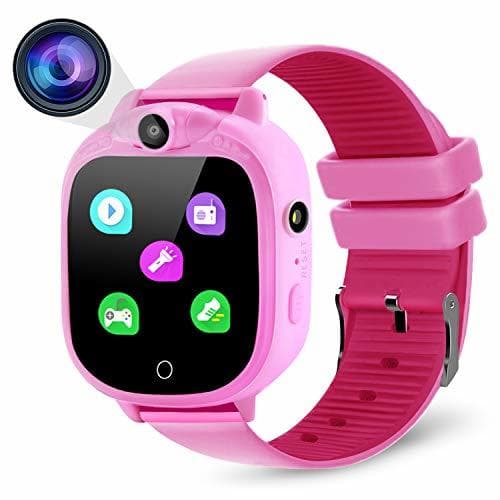 Producto Prograce Reloj inteligente para cámara digital para niños con juegos