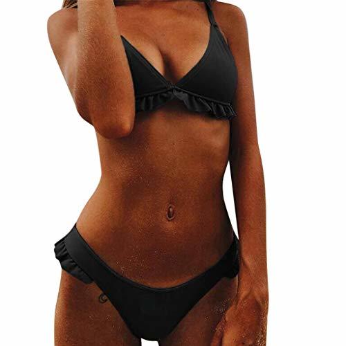 Producto Kanlin1986 Bikini Mujer 2020 2019 Conjunto De Bikini con Sujetador Push-Up Acolchado